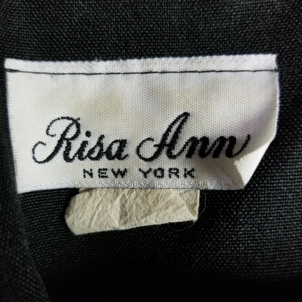 Vintage Risa Ann New York Jacket Size 18 WP Floral Lace Button Up Blazer Pads‎ - Picture 5 of 7